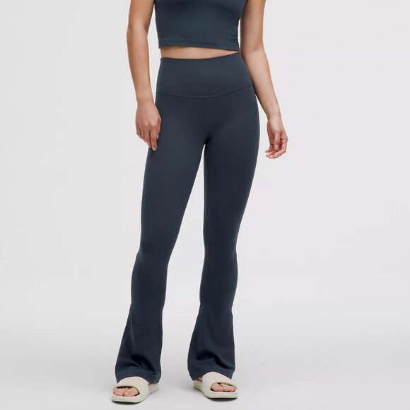 Lululemon Align High-Rise Mini-Flare Pant - Women’s 12 Short - Navy NWT - Picture 1 of 11